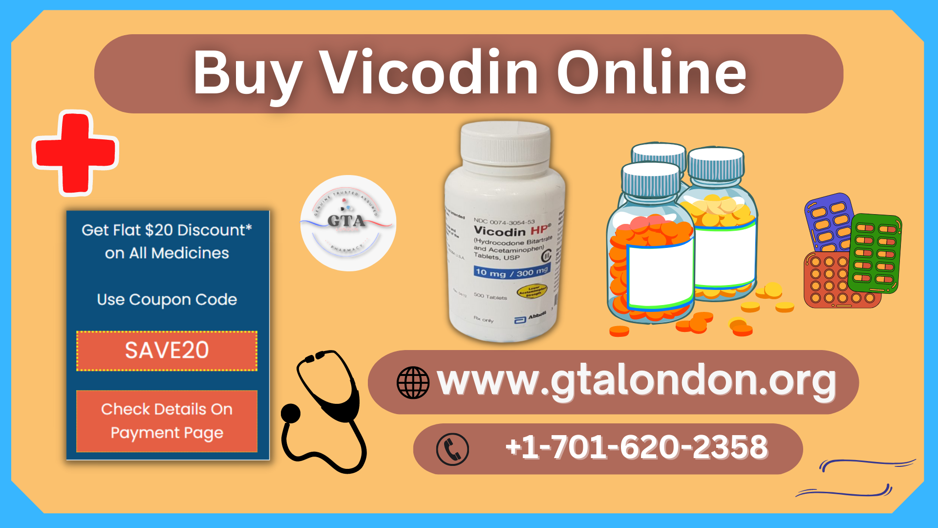 Order Vicodin 5/500 mg Online