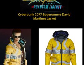 Cyberpunk 2077 Edgerunners David Martinez Jacket