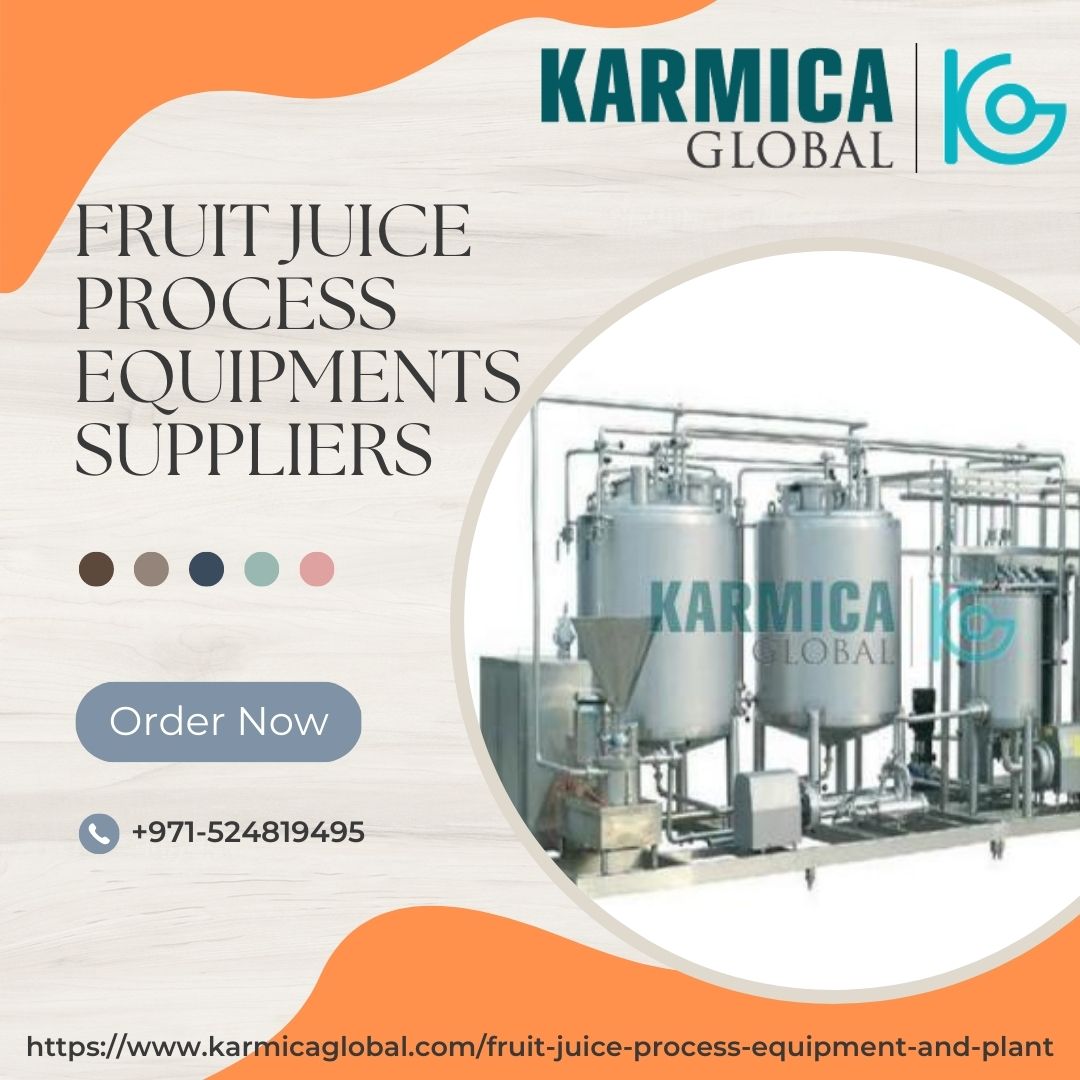 Fruit Juice Process Equipments Suppliers