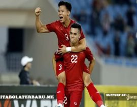 Kalahkan Myanmar 3-0, Vietnam Juara Grup B Piala AFF 2022