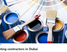 Painting contractors in Dubai