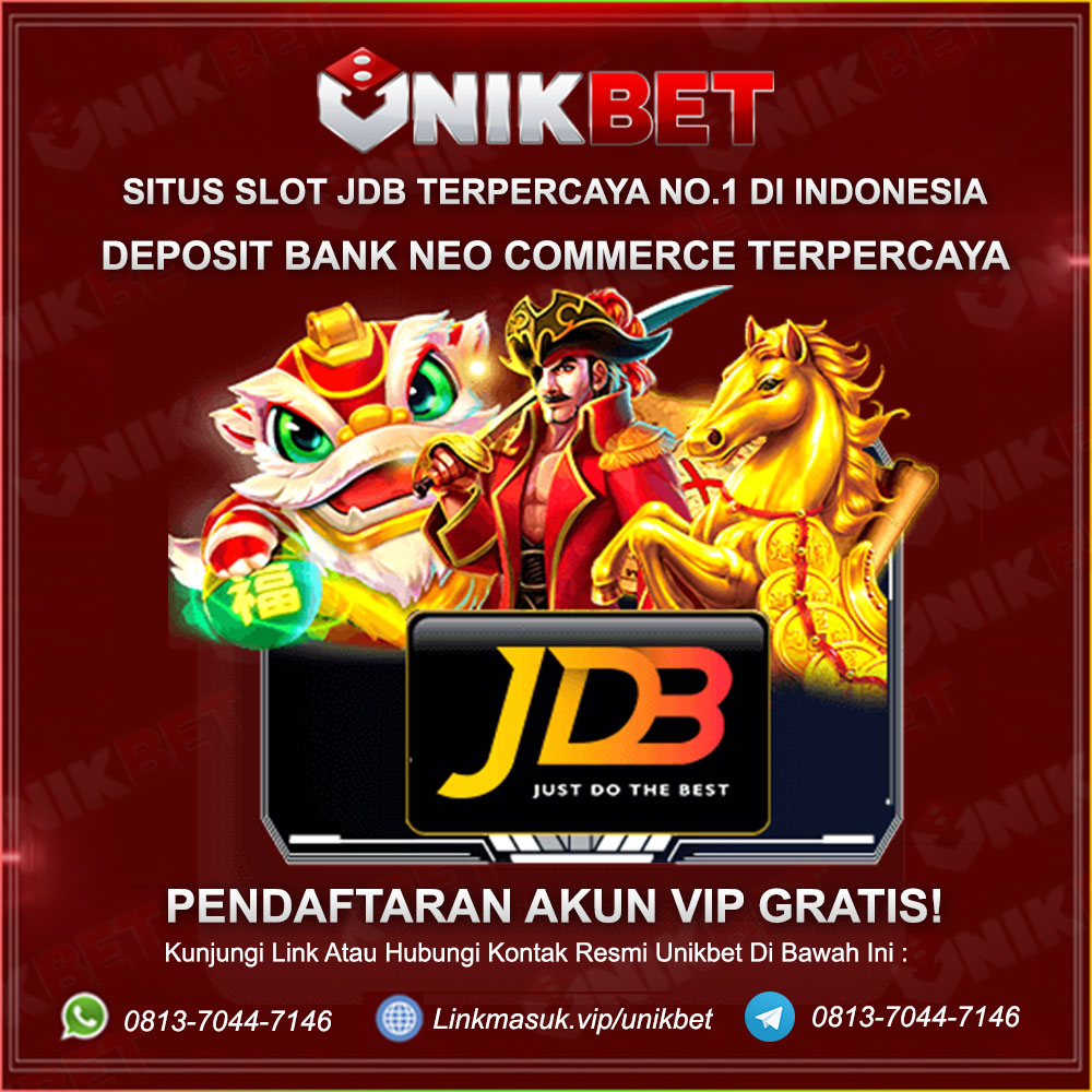 Situs Slot JDB Bank Neo Commerce Terpercaya