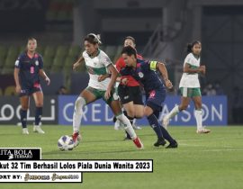 32 Tim Berhasil Lolos Piala Dunia Wanita 2023