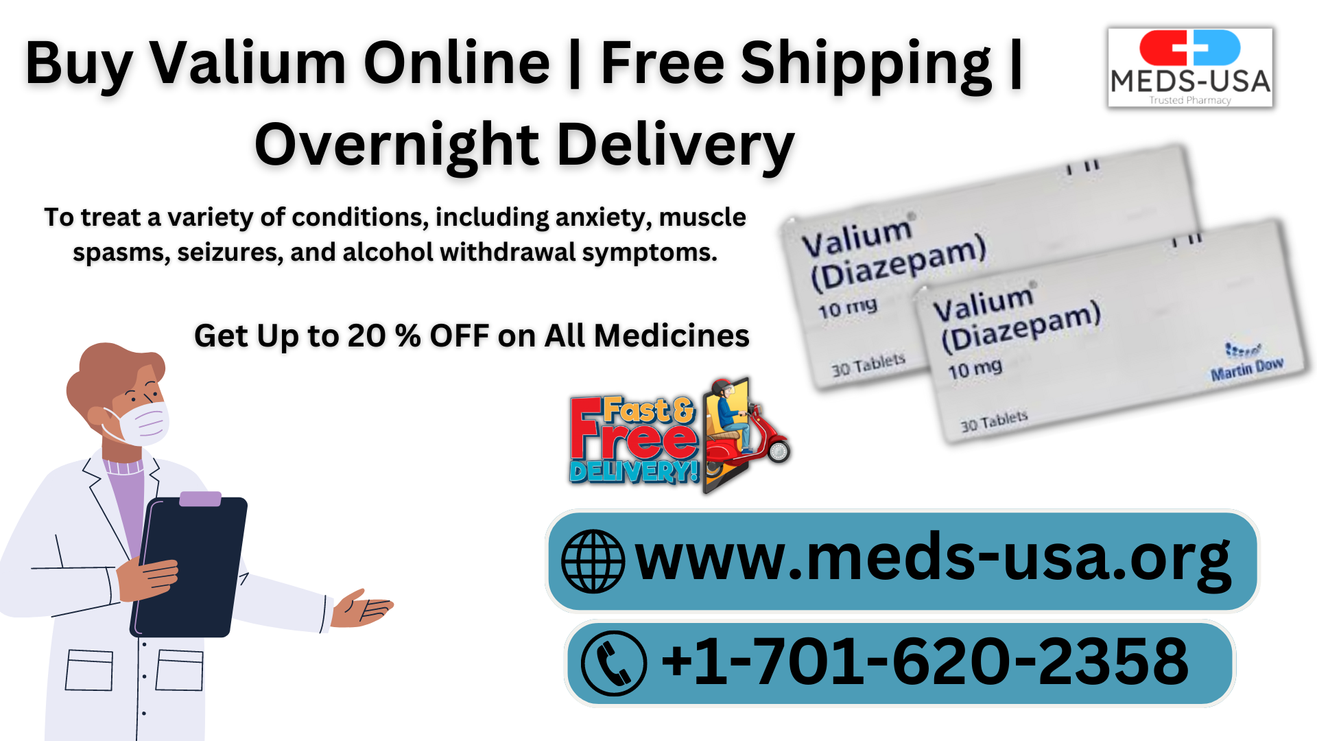 Buy Valium Online Without Prescription in US