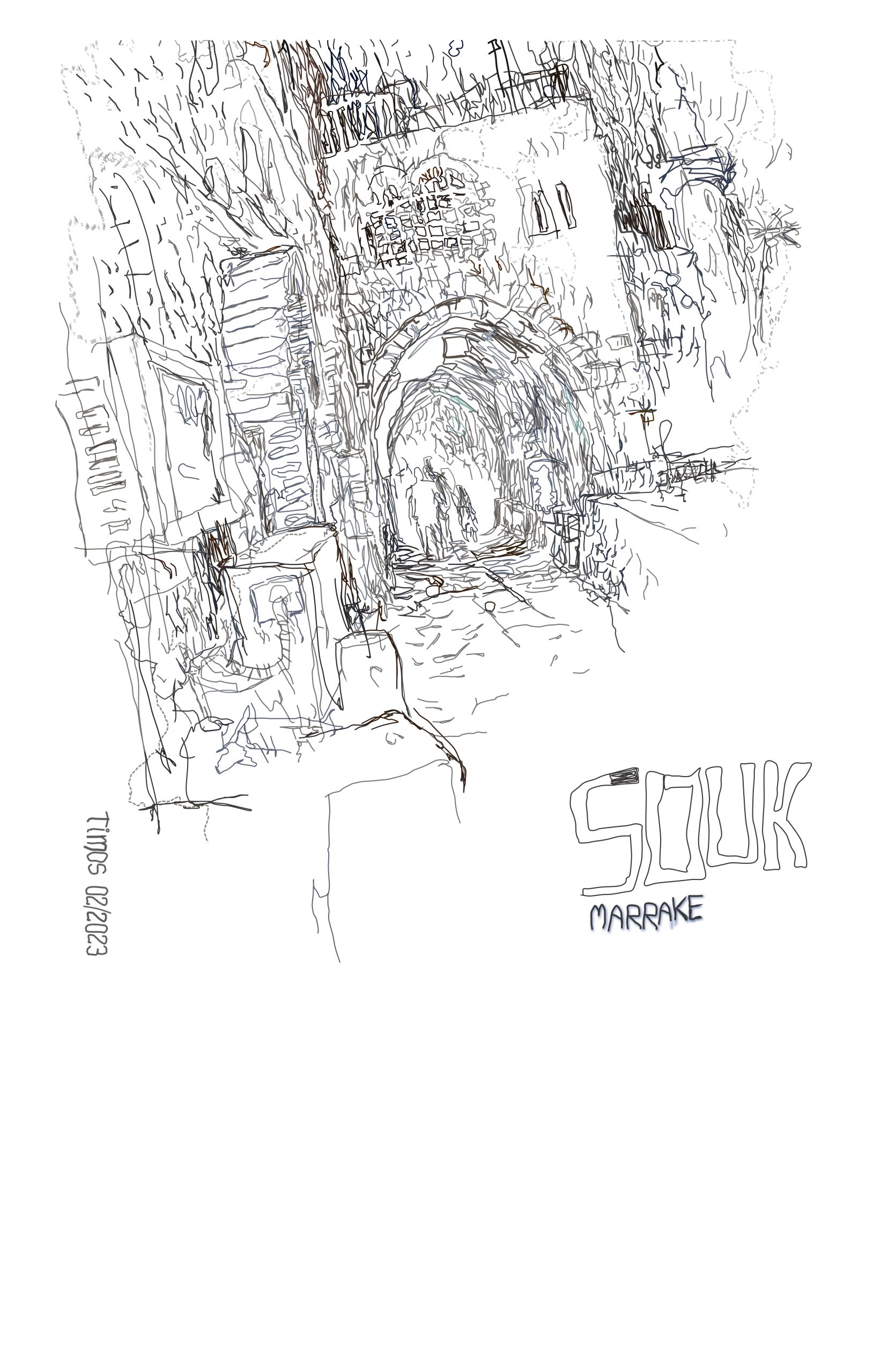 at the souk – draft