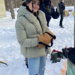 Lucy Hale The Hating Game Puffer Jacket