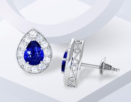 Sapphire Stud Earrings: Trending Jewelry 2023