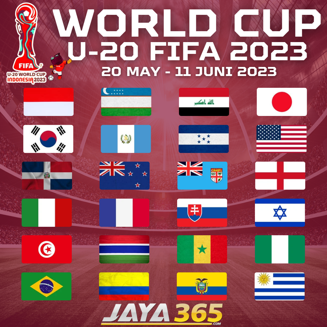 Jaya365 Agen Parlay Piala Dunia U20 2023 Indonesia