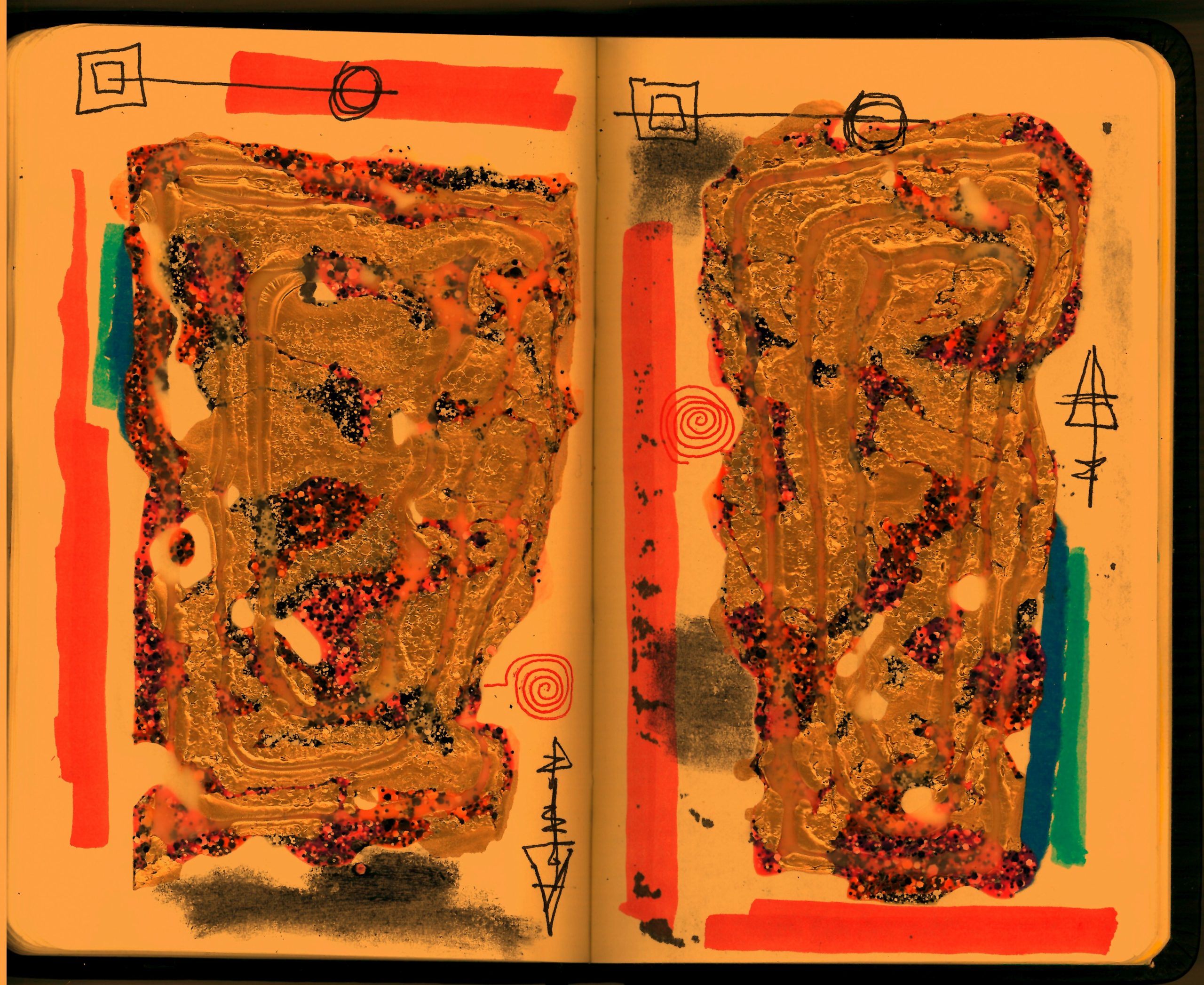 dial down hysterics – diptych 36