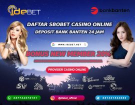 Daftar Sbobet Casino Deposit Bank Banten Terpercaya