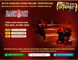 IDEBET Situs Sabung Ayam Online Deposit Bank DKI 24 Jam