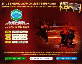 IDEBET Situs Sabung Ayam Online Deposit Bank Kalbar 24 Jam