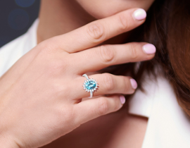 Aquamarine Ring: The Best Gift to Celebrate Mother’s Day