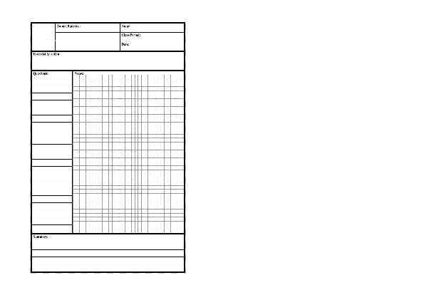 Cornell Notes