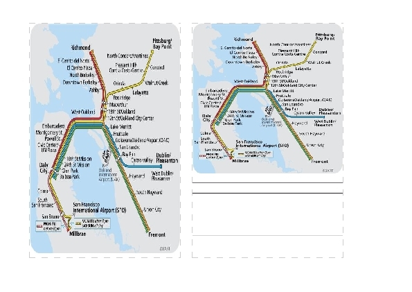 BART map