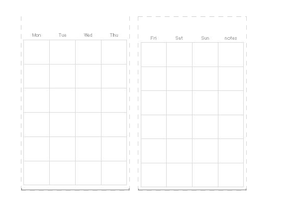 monthly template July 2013-December 2014