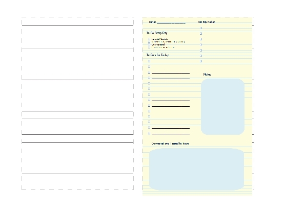 Daily Planner