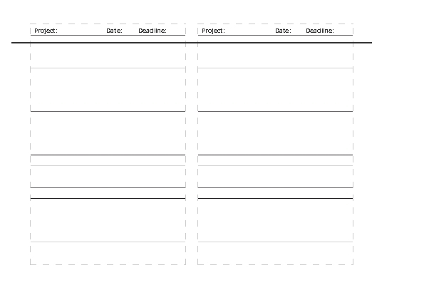 Project Planner and Brainstorm Space