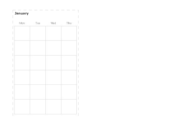 monthly template January 2014-December 2014