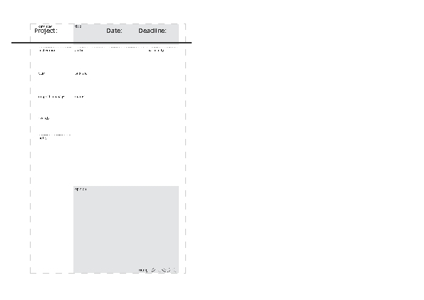 Project Planner and Brainstorm Space