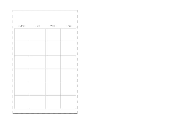 monthly template July 2013-December 2014