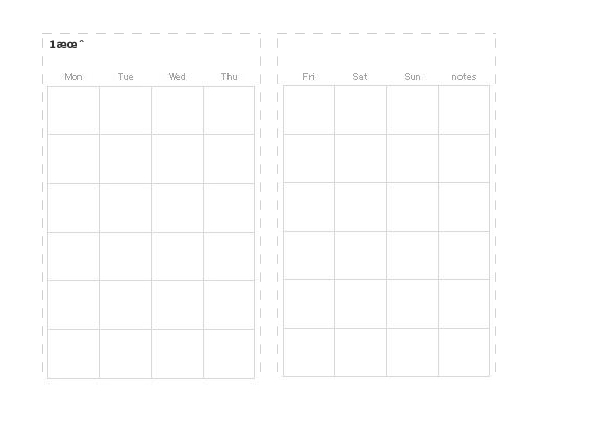 monthly template January 2014-December 2014