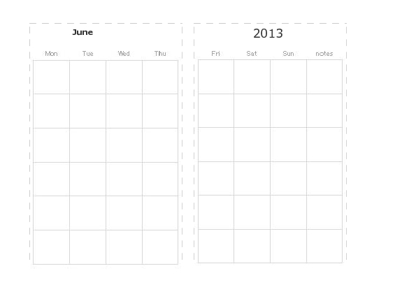 monthly template July 2013-December 2014