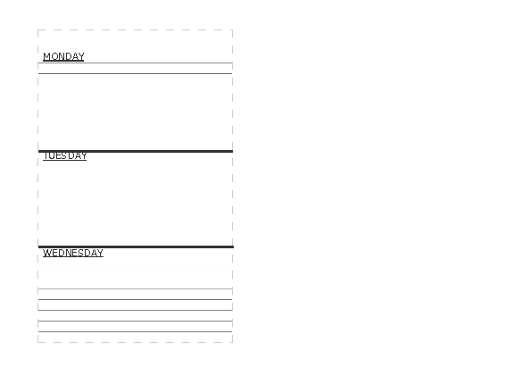 Weekly Planning Pgs