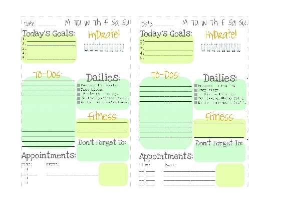 daily planner