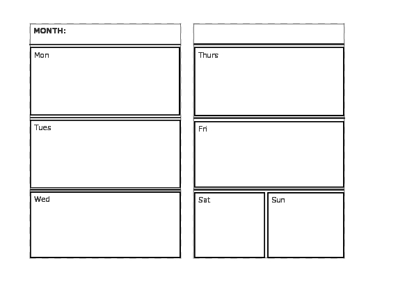 weekly planner study