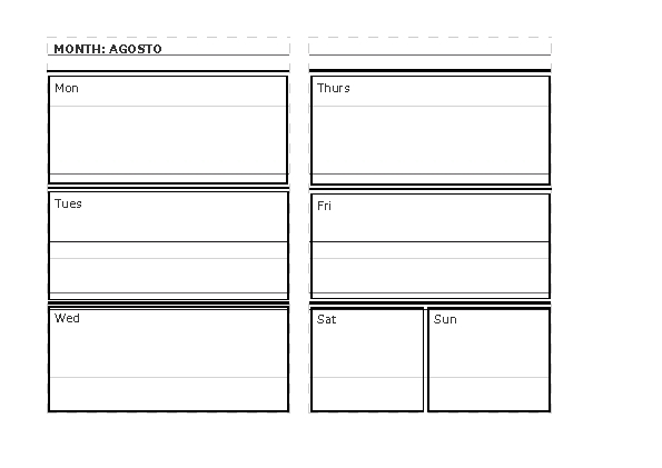 weekly planner study