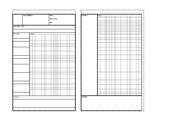 Cornell Notes