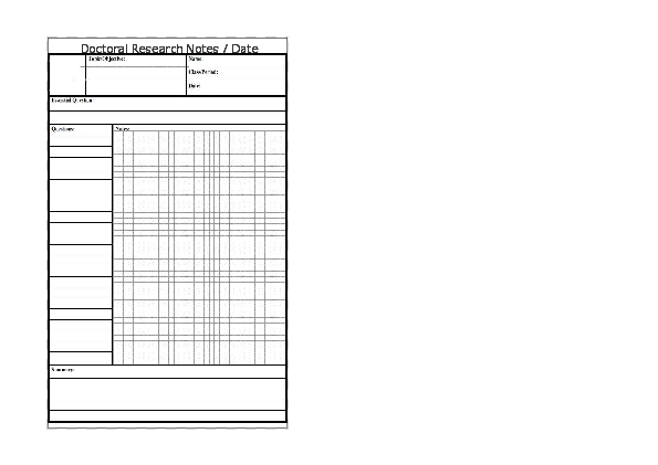 Cornell Notes,ws