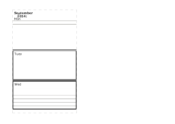 weekly planner study