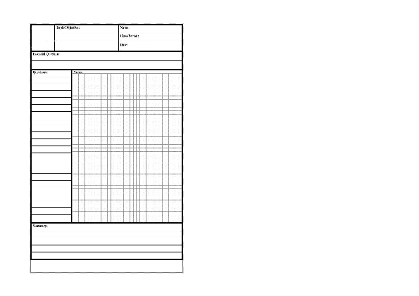 Cornell Notes