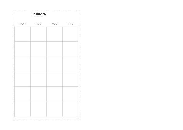 monthly template January 2014-December 2014