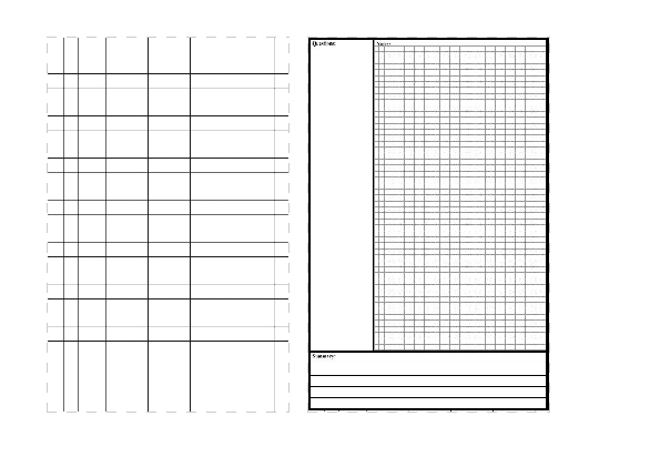 Cornell Notes