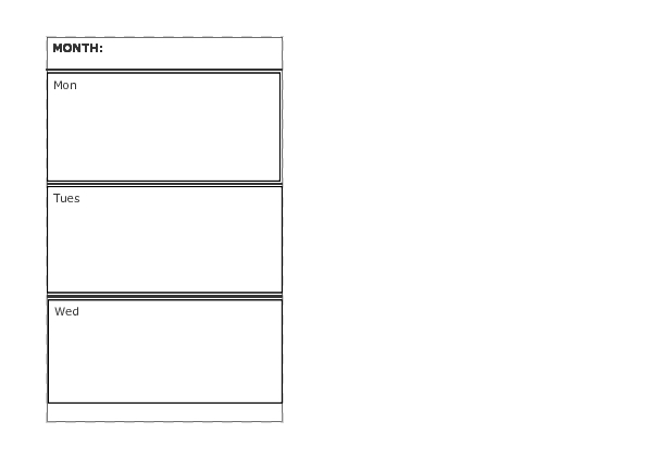 weekly planner study