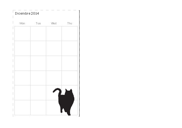 monthly calendar template