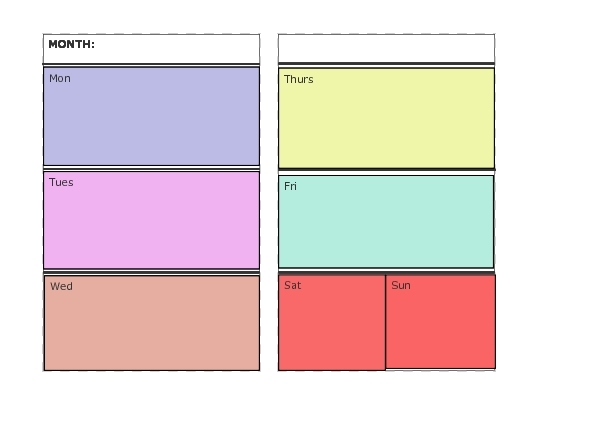 weekly planner study