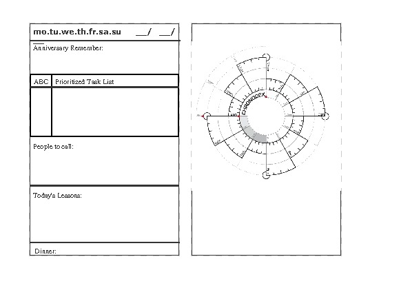 Chronodex