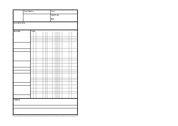 Cornell Notes