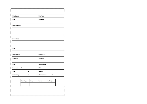 Photography exposure notes