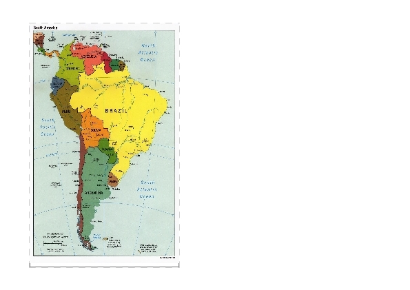 Latin America Map