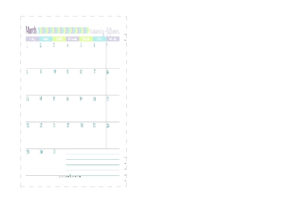 Monthly Calendar