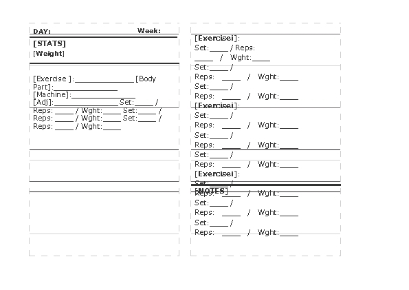 Workout Log