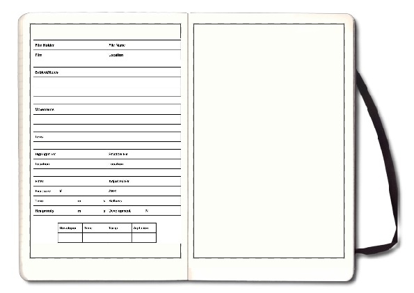 Photography exposure notes