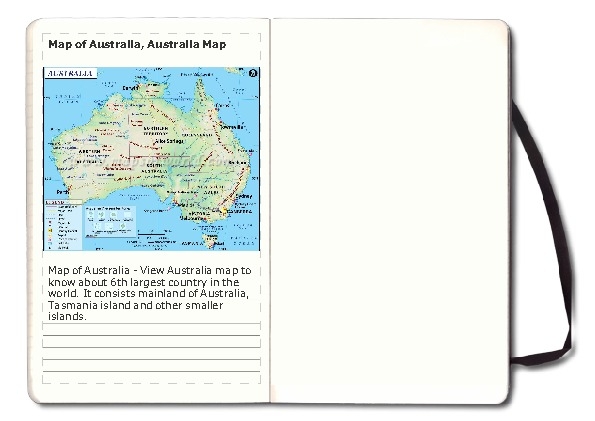 Map of Australia, Australia Map