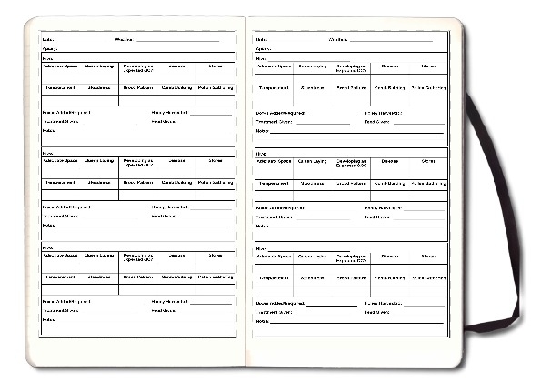 Beekeepers Inspection Notes