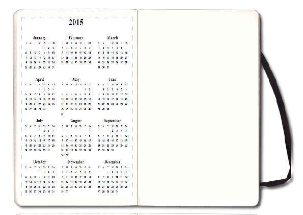 2015 – 2016 yearly calendar